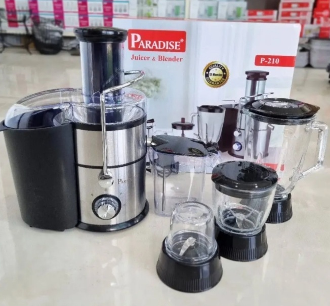 آبمیوه گیری چهار کاره پارادایس مدل p-210