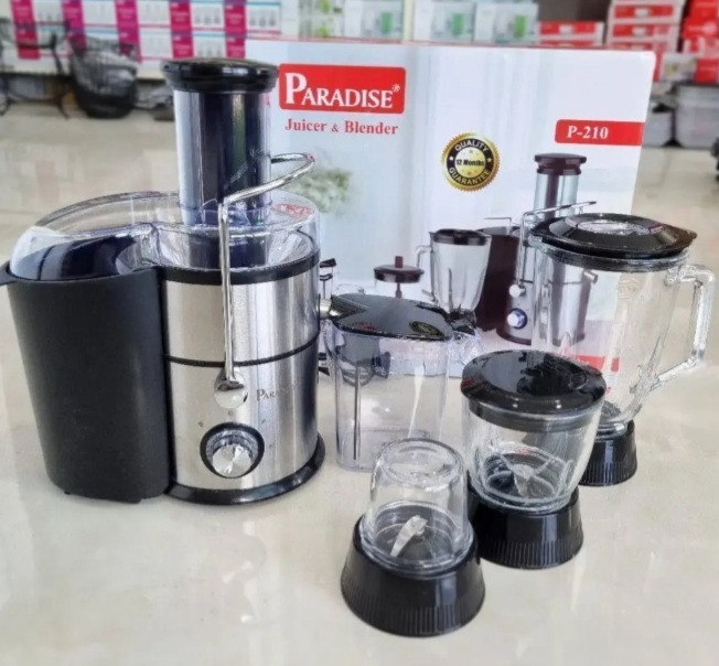 آبمیوه گیری چهار کاره پارادایس مدل p-210