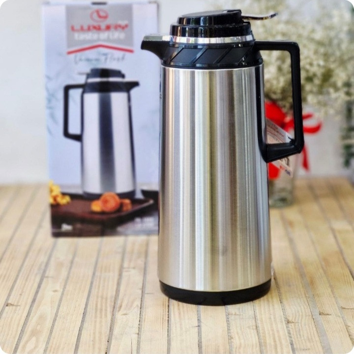 فلاکس چای استیل برند لاکچری داخل شیشه