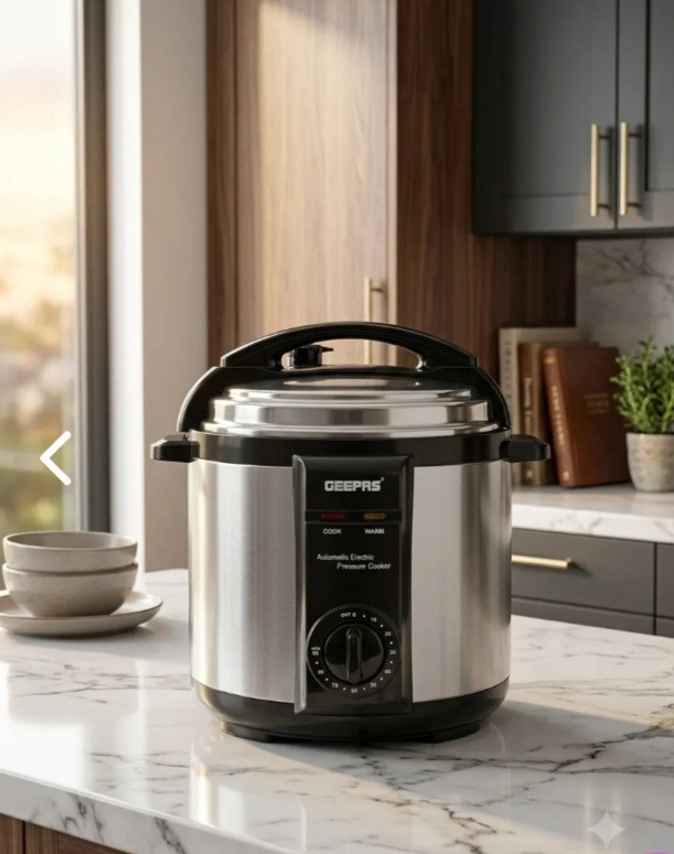 زودپز برقی 6 لیتری جیپاس مدل GPC307-6L